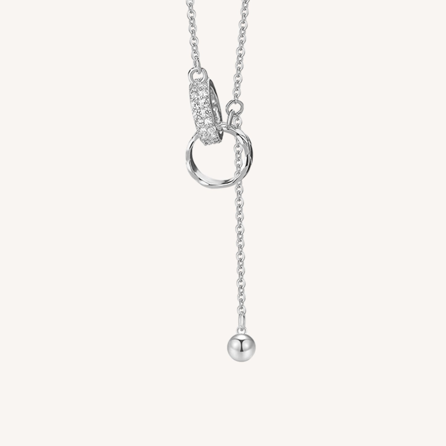COLLANA ORBIT IN ARGENTO