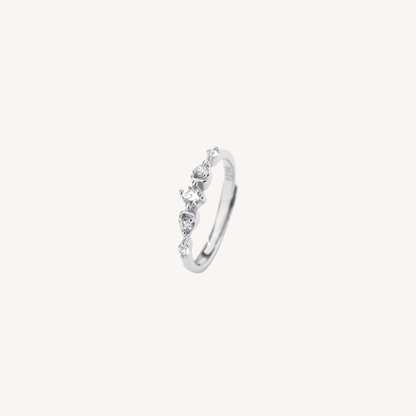 ANELLO AURA ARGENTO