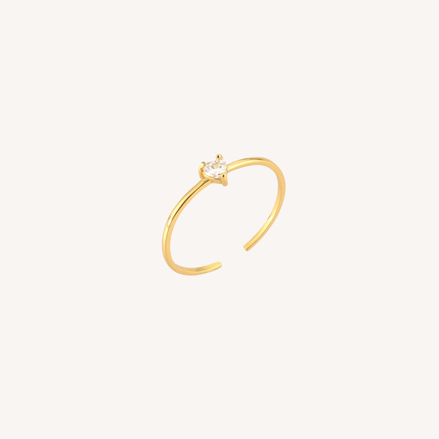 ANELLO CHÉRIE IN ARGENTO PLACCATO ORO
