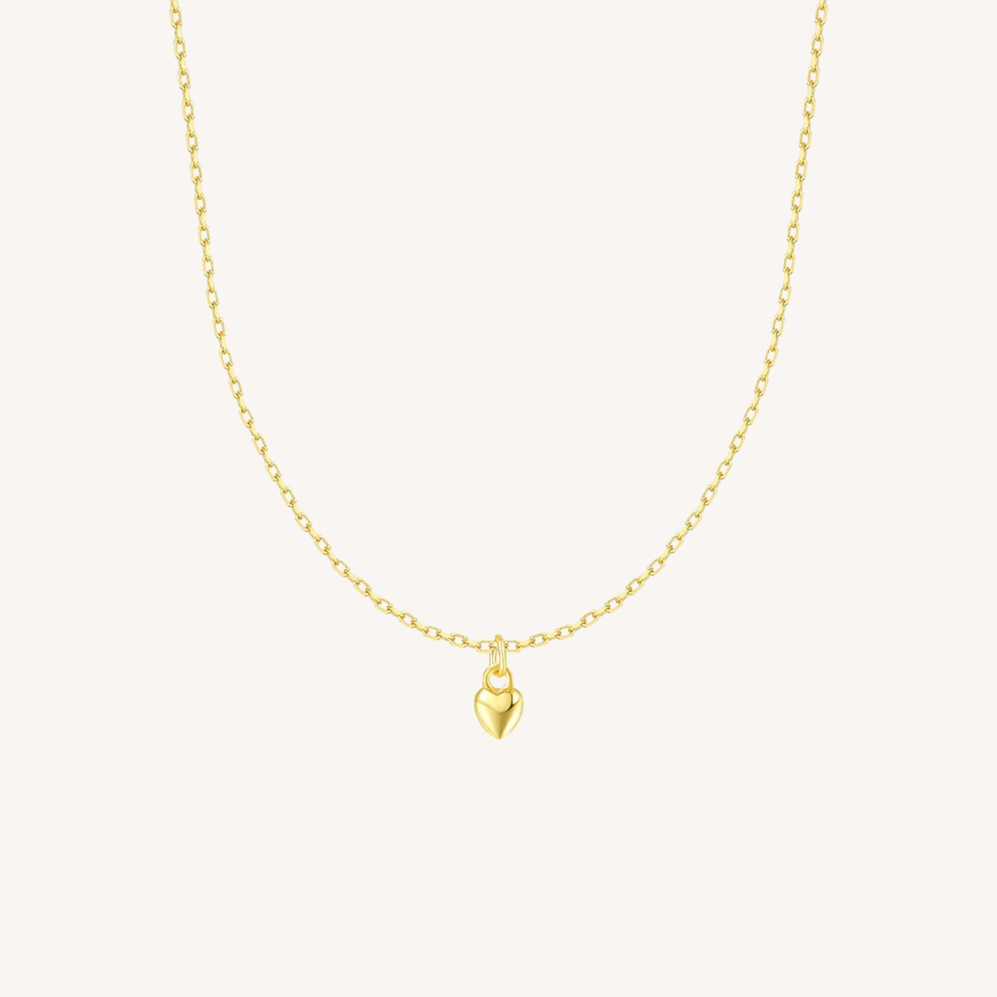 COLLANA SECRET HEART IN ARGENTO PLACCATO ORO