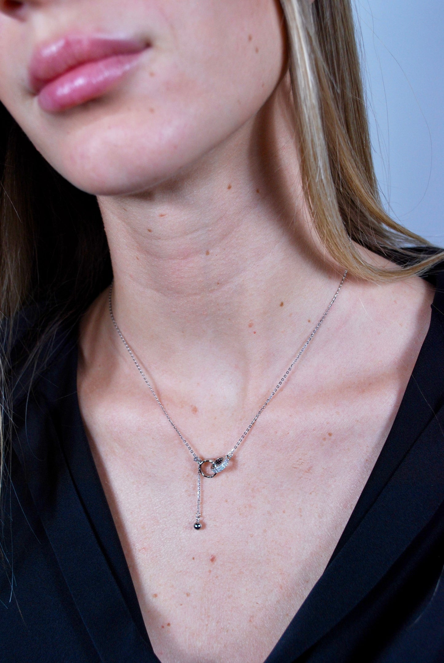 COLLANA ORBIT IN ARGENTO