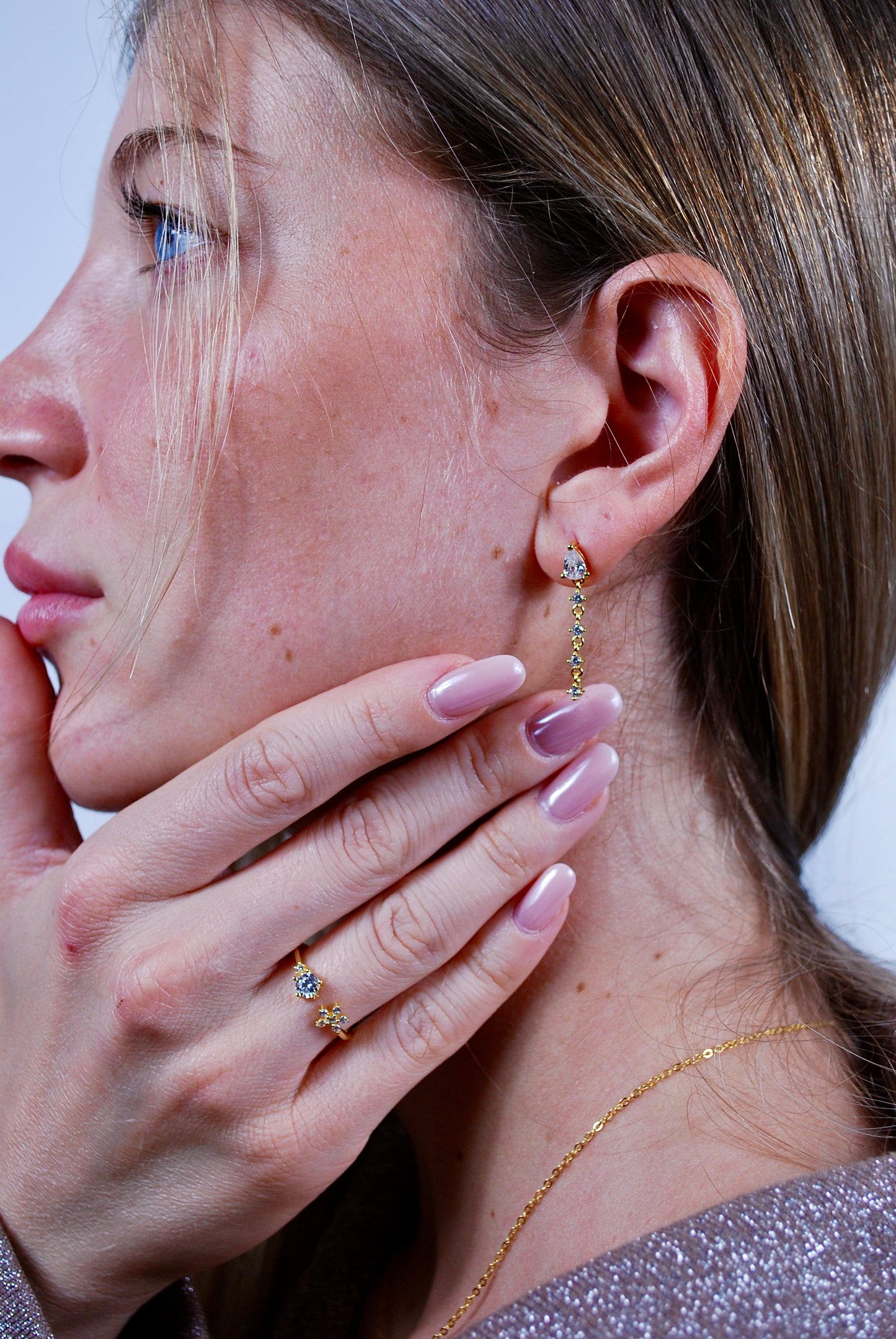 ANELLO BLOOM ARGENTO PLACCATO ORO