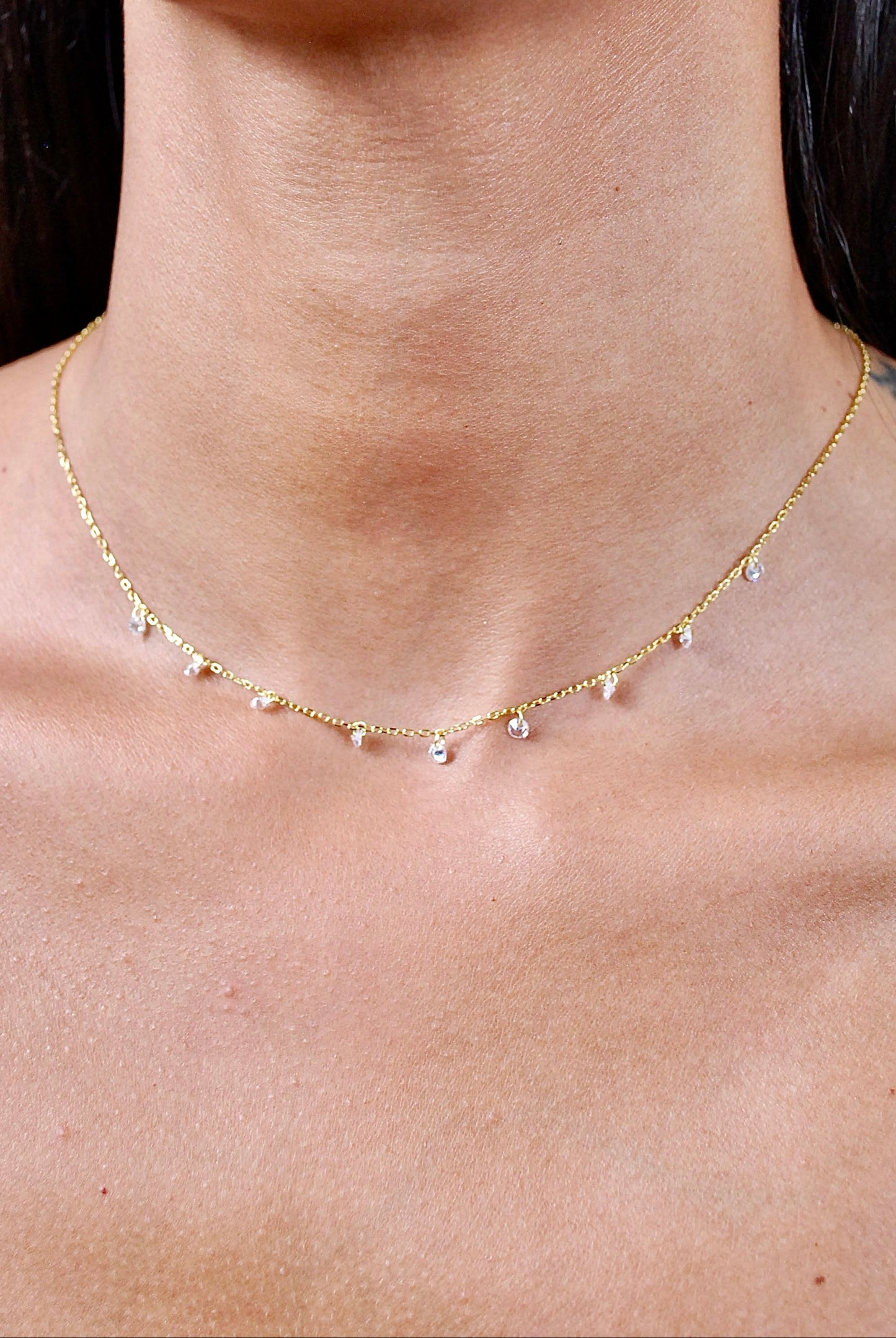 COLLANA AURA ARGENTO PLACCATO ORO