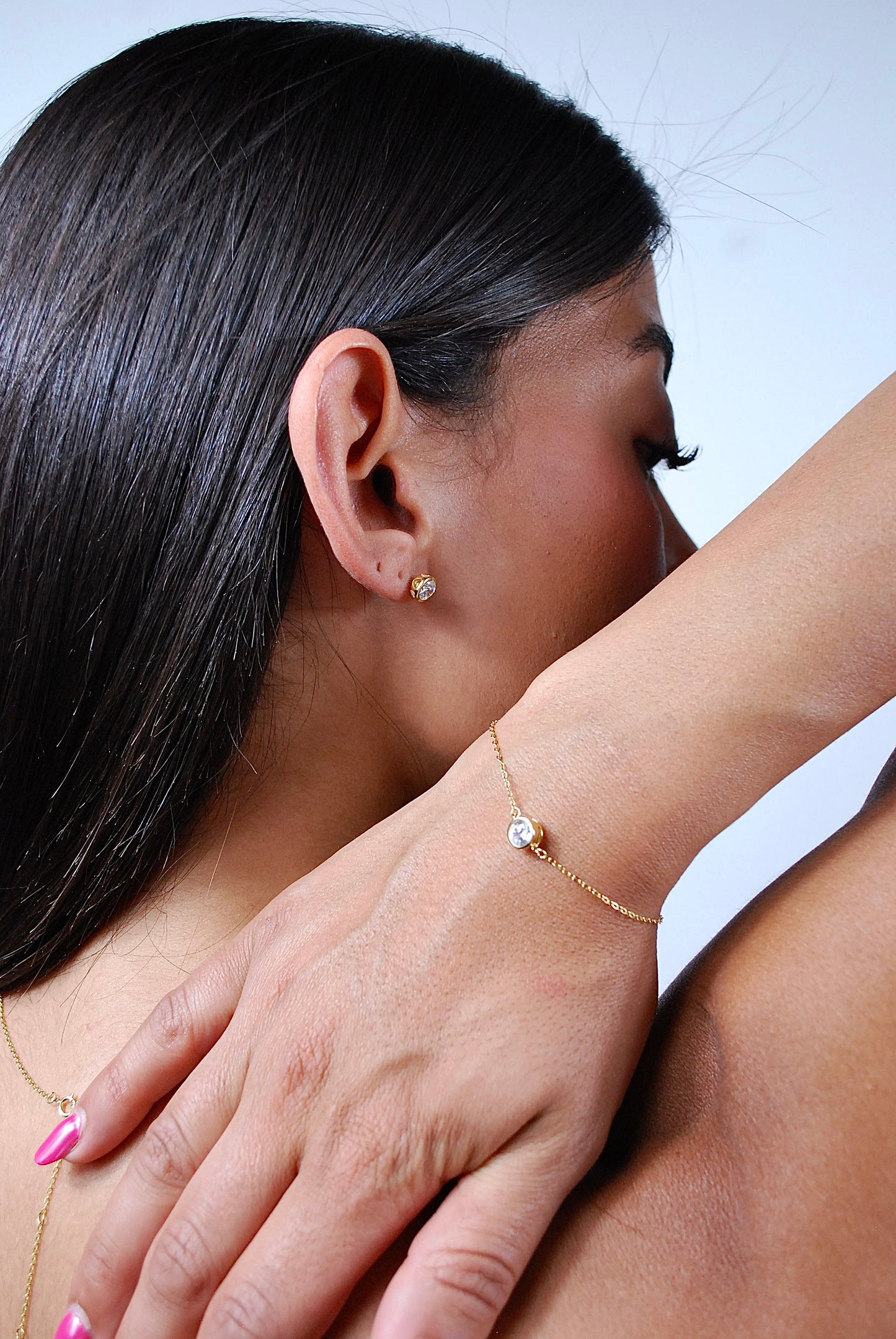 BRACCIALE LUCE IN ARGENTO PLACCATO ORO