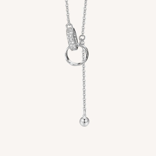COLLANA ORBIT IN ARGENTO