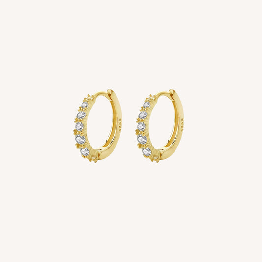 ORECCHINI EOS IN ARGENTO PLACCATO ORO