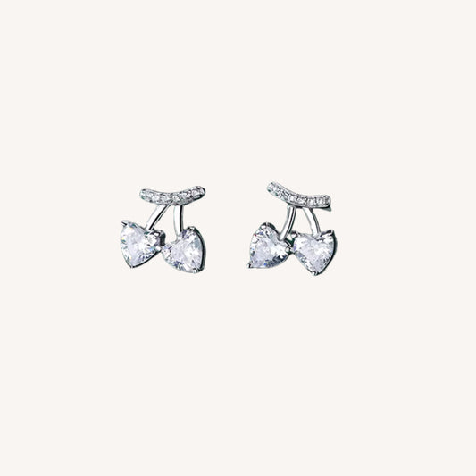 ORECCHINI CHERRY LOVE IN ARGENTO