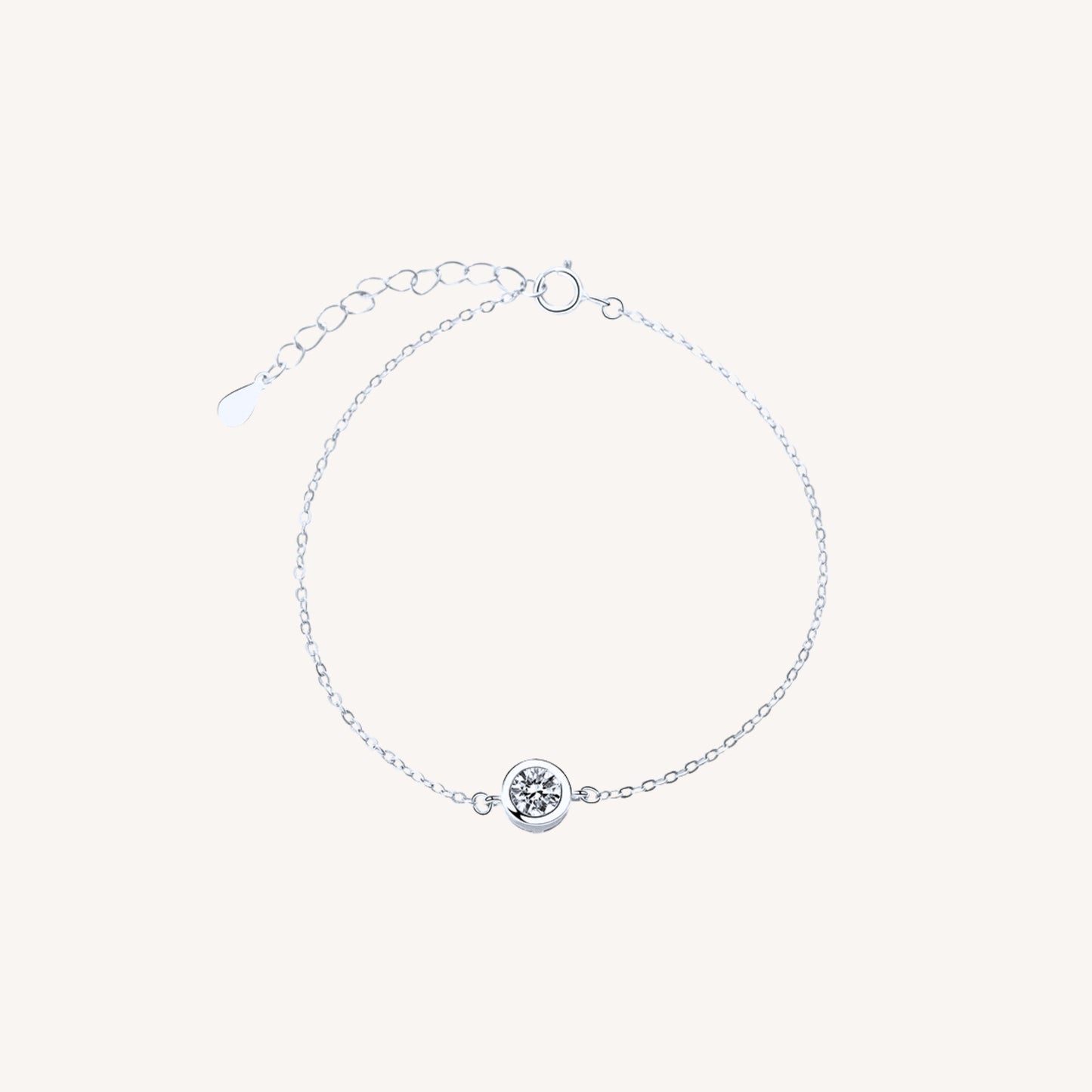 BRACCIALE LUCE IN ARGENTO