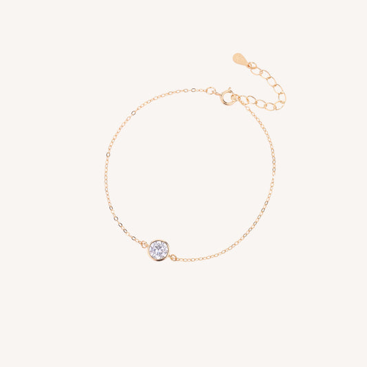 BRACCIALE LUCE IN ARGENTO PLACCATO ORO