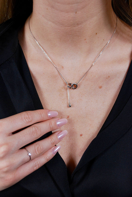 COLLANA ORBIT IN ARGENTO