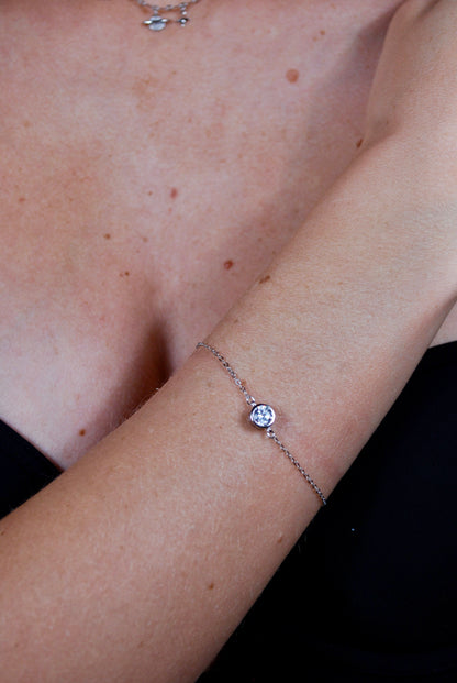 BRACCIALE LUCE IN ARGENTO