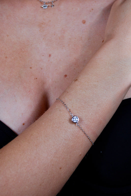 BRACCIALE LUCE IN ARGENTO
