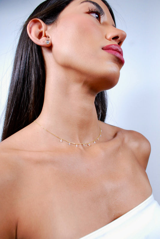 COLLANA AURA ARGENTO PLACCATO ORO