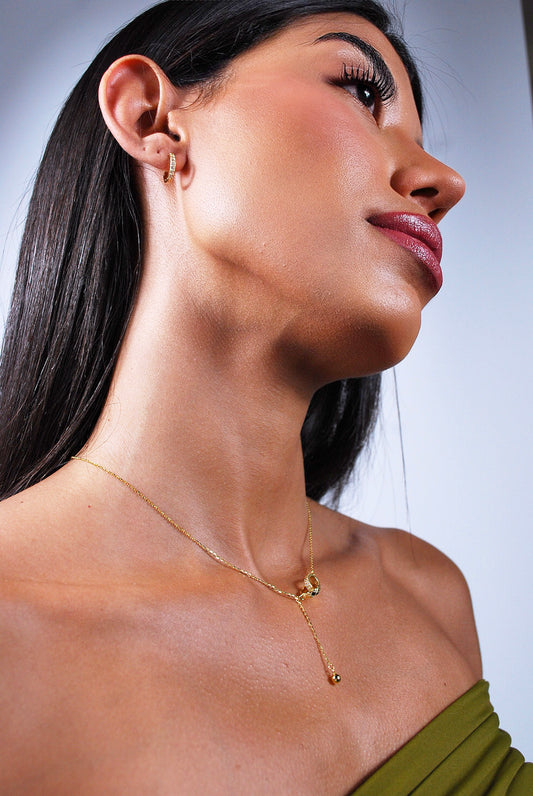 ORECCHINI EOS IN ARGENTO PLACCATO ORO